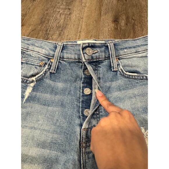 Mother Women's The Tomcat Ankle Jean Size 25 - Picture 7 of 12